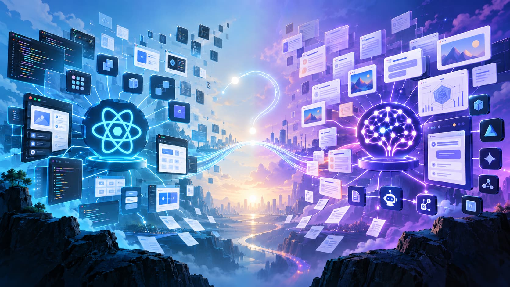 生成AIの技術投資の判断とReactの年表比較